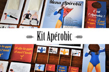 Kit déco à imprimer pour l’apéro thème rigolo