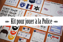 Kit à imprimer pour jouer au policier ou à la policière