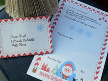 Lettre au père noël et enveloppe à imprimer tête de coucou printable